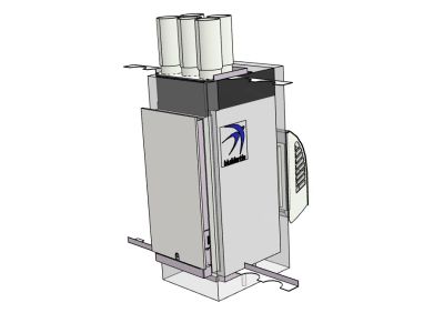 freeAir 100e (s pripojením pre druhú miestnosť - odvod) - Novostavba