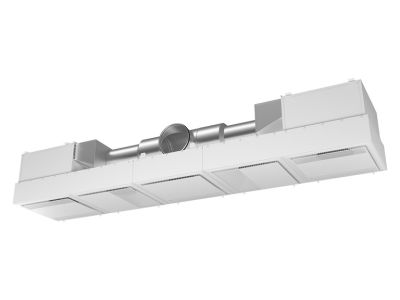 OPLb 3500 dve vzduchové rampy ULPA/HEPA - prívod vzduchu s Hepa filtrami pre operačnú sálu
