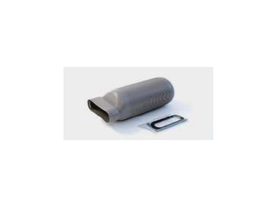 Prechod (vstup 51x138mm, výstup Ø125mm pre napojenie ventilu)